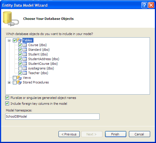 Entity Framework edm